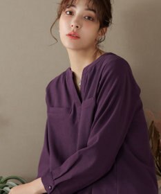 Tiaclasse L 【洗える】スエード調チュニック