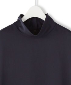 ICB L 【WEB＆一部店舗限定】LightVintageSatin ハイネックワンピース