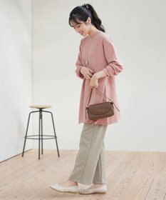 Tiaclasse 【新色追加・洗える】ミドルリブニットチュニック