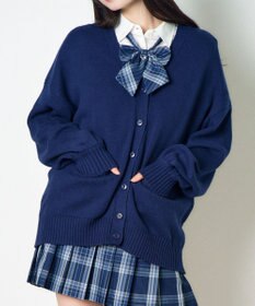 WEGO 【SCHOOL ITEM】ニットカーディガン