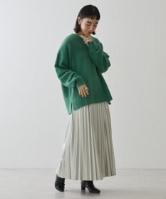 AMERICAN HOLIC カーブネックニットプルオーバー