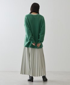 AMERICAN HOLIC カーブネックニットプルオーバー