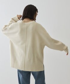 AMERICAN HOLIC カーブネックニットプルオーバー