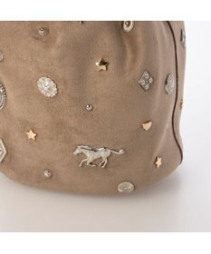 UNBILLION カカトゥ kakatoo / スエード調スタッズドロストバッグ