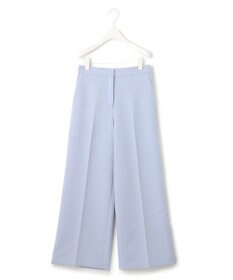 ICB 【洗える】トリプルクロスツイル ワイドパンツ