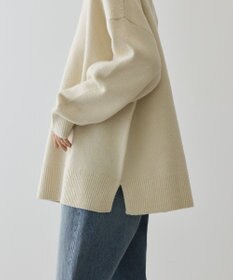 AMERICAN HOLIC カーブネックニットプルオーバー