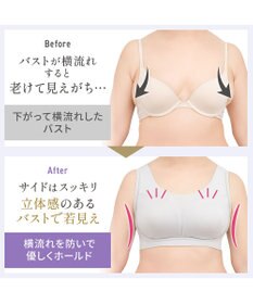 BRADELIS New York 【Yukine inc. 】　ゆきねえとろけるシルク混ライトブラ26 着心地重視 接触冷感機能付き 補正下着