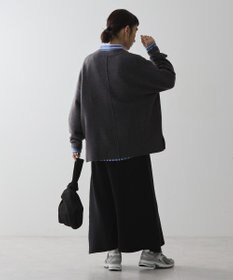 AMERICAN HOLIC カーブネックニットプルオーバー