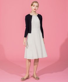 TOCCA 【洗える】SILK RIB CARDIGAN カーディガン