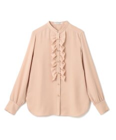 BEIGE， 【WEB限定・S-size】STOW / フリルブラウス