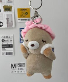 WEGO 洗顔あにまるぬいぐるみキーホルダー