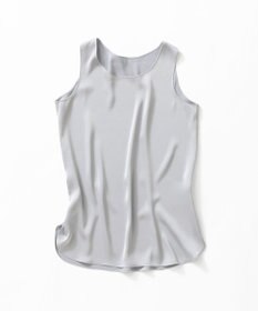 23区 【新色追加/Oggi掲載】ミスティサテン タンクトップ スカイブルー系