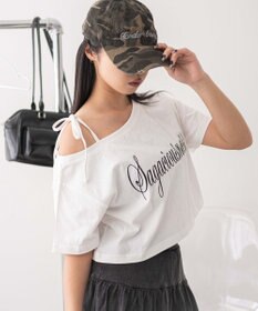 WEGO 2WAYオフショルショートT