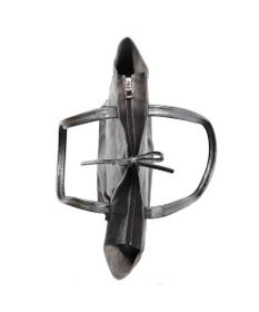 INTER-CHAUSSURES 【ANDREA CARDONE ITALI】メタリックレザートートバッグ