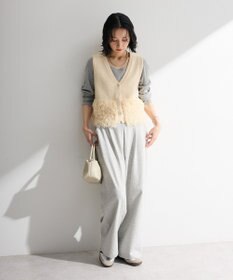 Green Parks ブークレループニットベスト