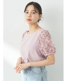 earth music&ecology リボンスリーブプルオーバー