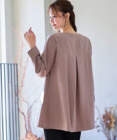 Tiaclasse L 【洗える】スエード調チュニック