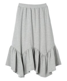 earth music&ecology ウラケ裾フリルスカート