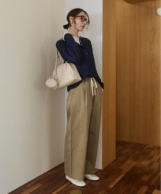 WEGO 【ANGIE VINTAGE】ツイルイージーパンツ