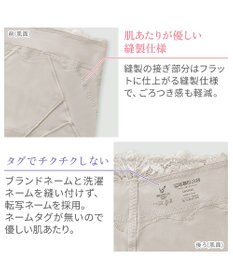 BRADELIS New York 【BRADELIS NewYork peace】おしりPラインラッピングロングショーツ24