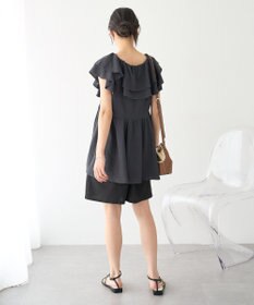 earth music&ecology ラッフルフリルワンピース