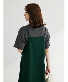 Green Parks BEST PRICE 前後２ｗａｙカットリブキャミワンピース