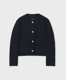 Paul Smith ツイード ノーカラー ジャケット