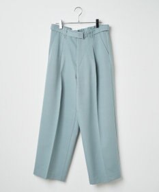 WEGO トロミ　ベルト付きワイドスラックス