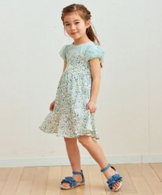 ANY KIDS フラワープリント キャミ ワンピース