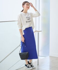 ANY ミラノリブニットスカート