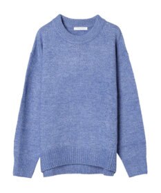 Green Parks ｆｕｗａっとメランジ前後差ニットプルオーバー