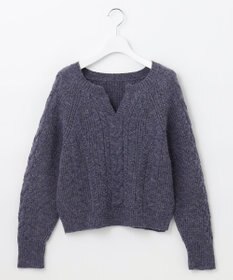 Feroux 【セットアイテム】ケーブルニット セットアップ