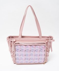 WEGO 【痛バ＆推し活グッズ】レースアップフレーム痛バッグS【一部店舗限定】