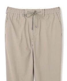 JOSEPH HOMME 新素材【接触冷感性/防しわ性/ストレッチ/洗える/撥水加工】トリコソリッドストレッチ ドロスト付きテーパードパンツ / PEGG CONVERTIBLE