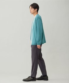 UNFILO MENS 【OCEANS 雑誌・web・YouTube 掲載】WOOL TOUCH 機能美パンツ スリム【東レ開発のウール見え高機能素材】