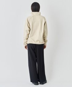 UNFILO MENS 【男女兼用】ナイロン裏毛 ハーフジップ