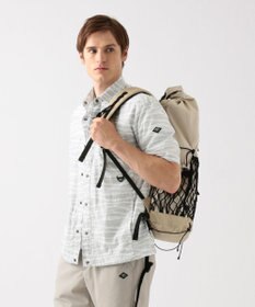 JOSEPH ABBOUD MOUNTAIN エンボスサファリカモ 半袖シャツ