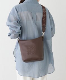 russet 《WEB限定》スタンダードミニショルダーバッグ <エンボスモノグラム>(CE-1718-WEB)