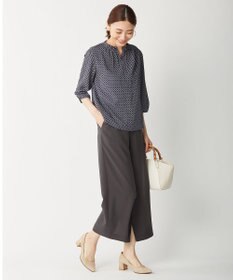 J.PRESS LADIES 【洗える】リラクシオンツイル パンツ