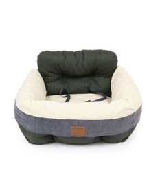 PET PARADISE ドライブ カドラー《グレー/カーキ》【小型犬・多頭用】