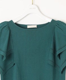 ANY SIS 【接触冷感】レイヤードスリーブ ニット