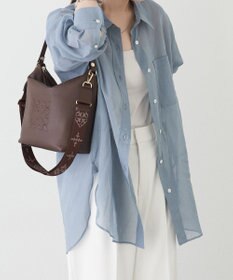 russet 《WEB限定》スタンダードミニショルダーバッグ <エンボスモノグラム>(CE-1718-WEB)