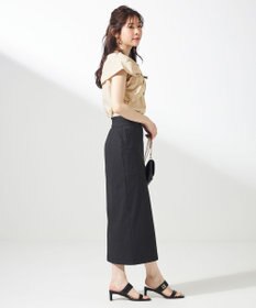 ANY SIS 【洗える】ツイストフロント ブラウス