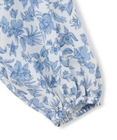 23区 S 【SLOW/一部店舗限定】ボタニカルプリント ブラウス
