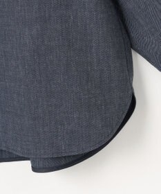 自由区 L 【セットアップ対応】ソフトリネンダンガリー シャツ