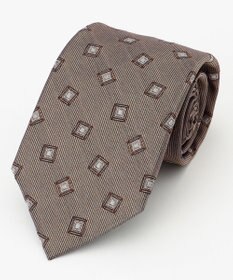 J.PRESS MEN スパンシルクスクエア小紋 ネクタイ