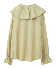 CRAFT STANDARD BOUTIQUE ビッグ襟フリルブラウス