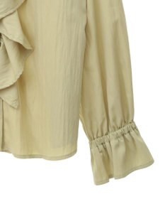 CRAFT STANDARD BOUTIQUE ビッグ襟フリルブラウス