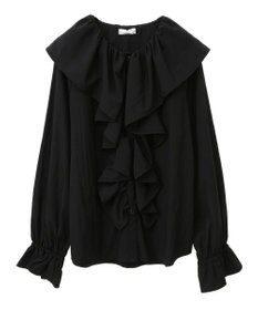 CRAFT STANDARD BOUTIQUE ビッグ襟フリルブラウス