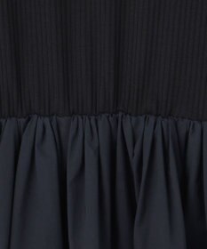 ICB L 【WEB限定・洗える】 リブコンビタイプライター ワンピース